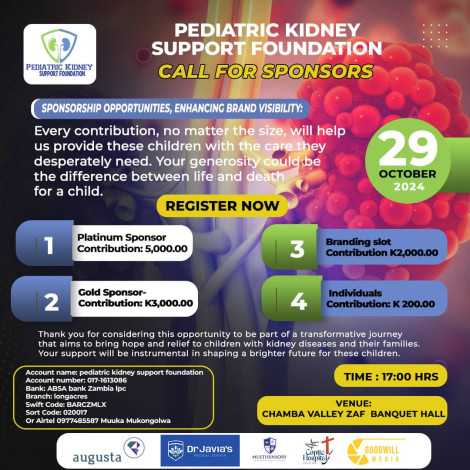 Launch of Pediatrics Kidney Support Foundation